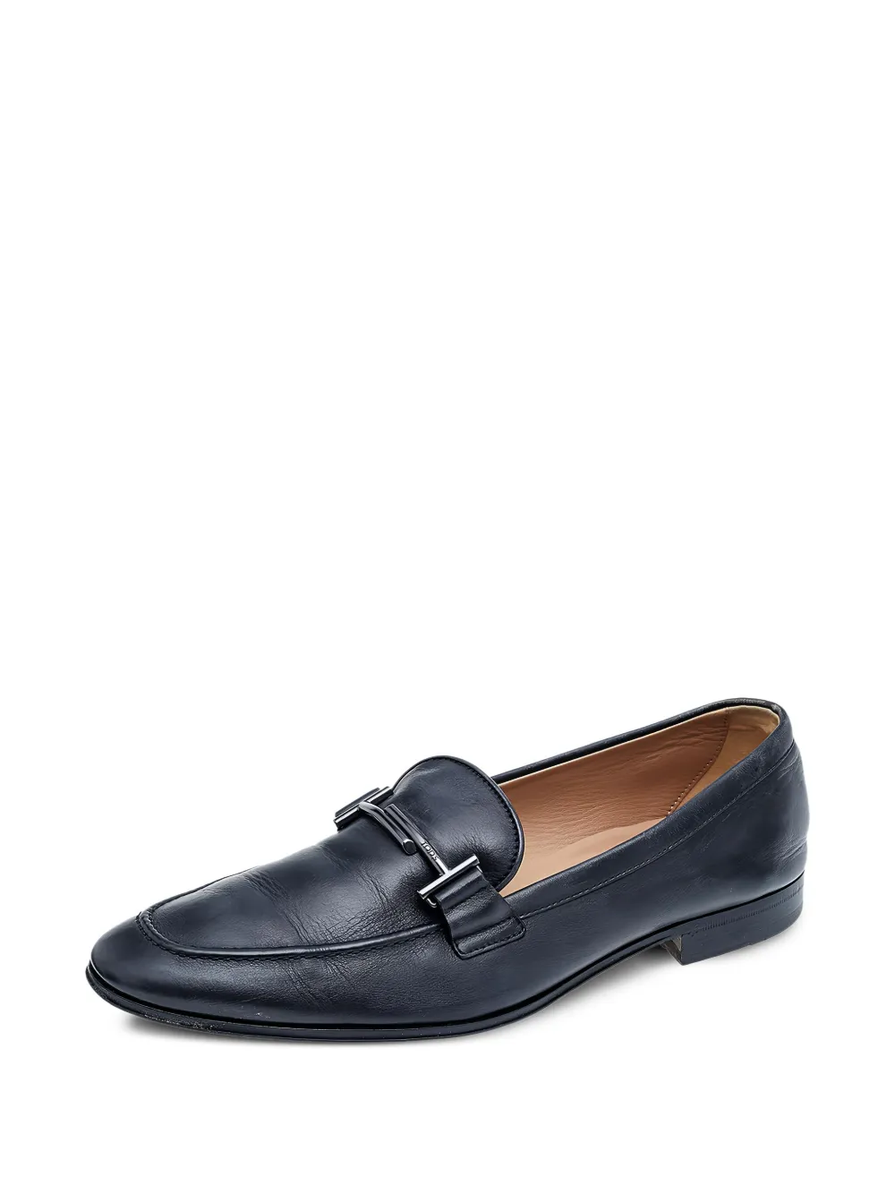 Tod's Vintage pre-owned double-T leather loafers | Image 2