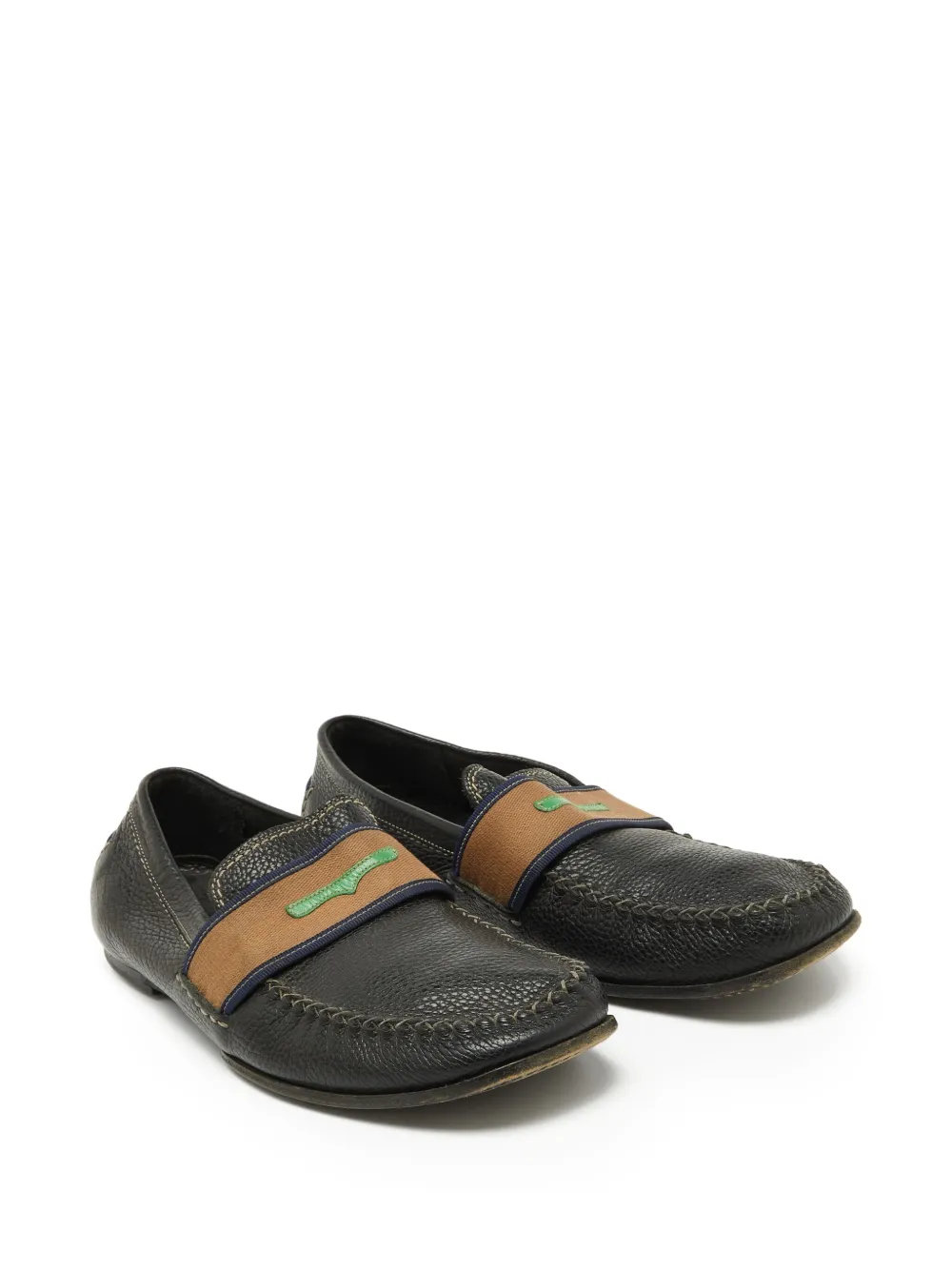 Bottega Veneta Pre-Owned mocassins en cuir | Image 2