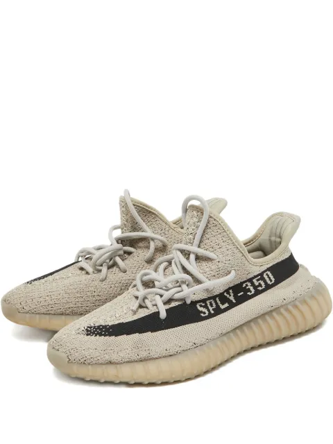 adidas Yeezy Boost 350 V2 knit stripe sneakers