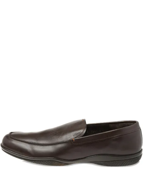 Prada Pre-Owned leather loafers