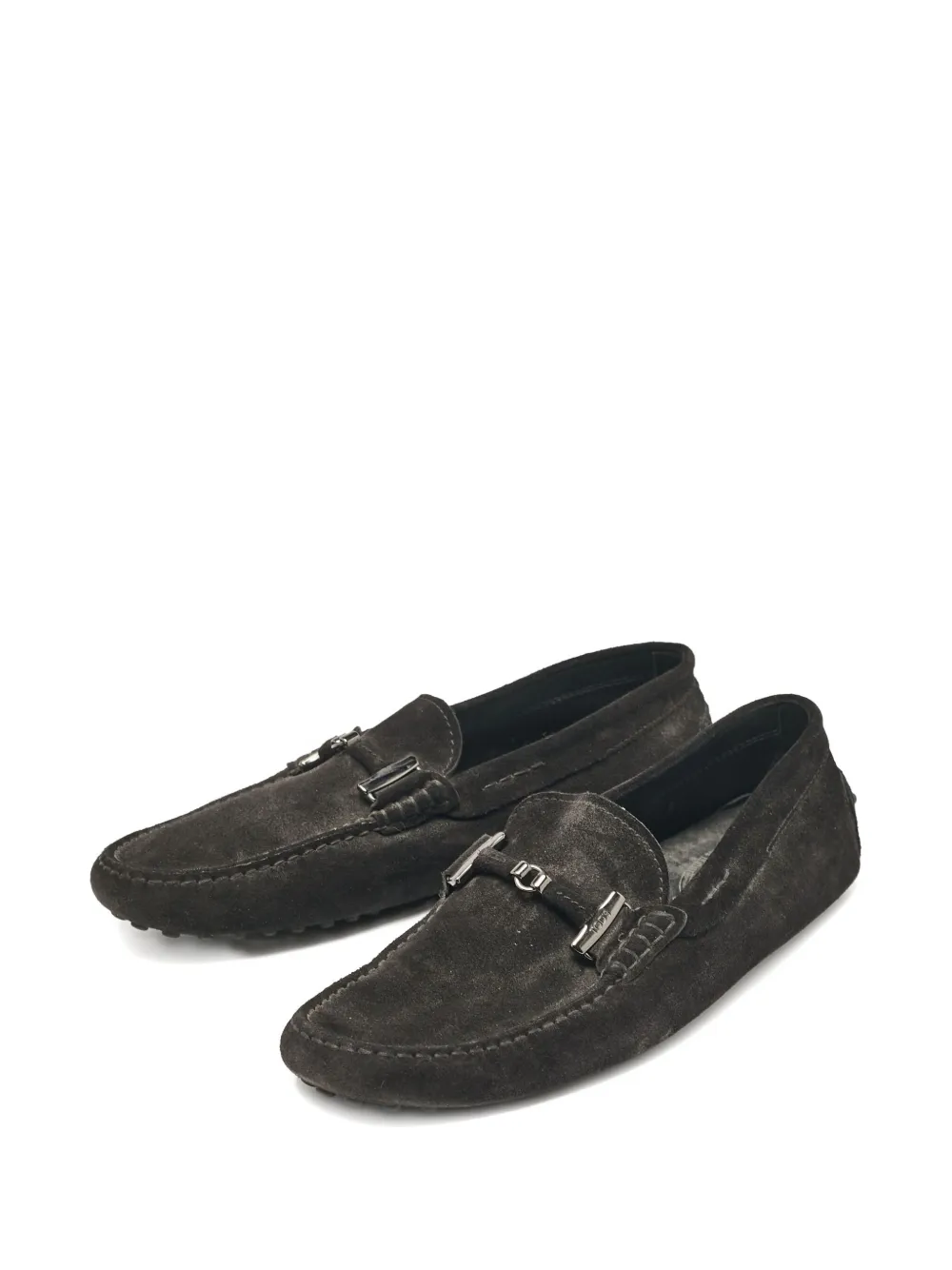 Tod's Vintage suede buckle loafers | Image 2