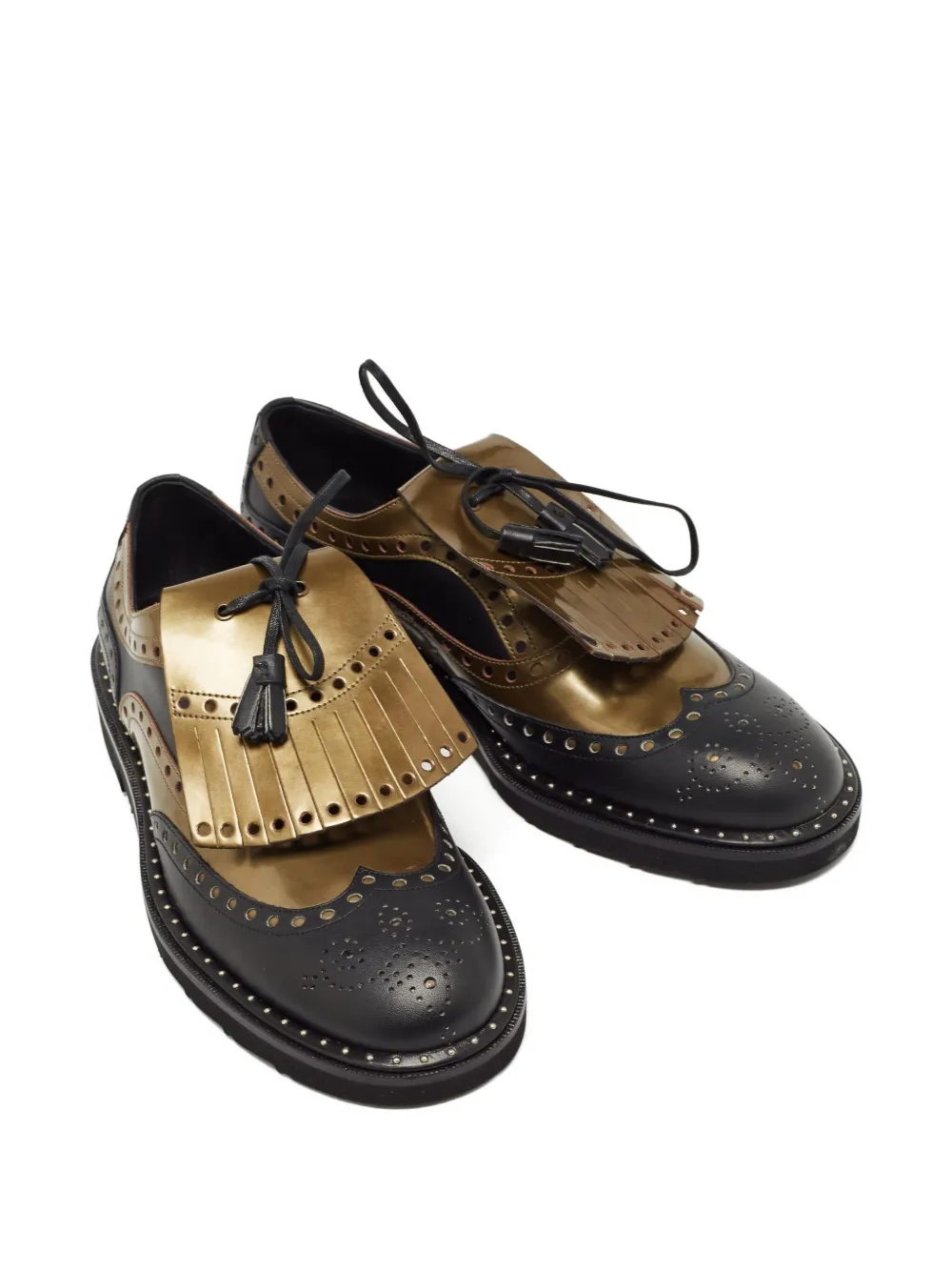 Dolce & Gabbana Pre-Owned 2024 fringe brogue shoes | Image 2