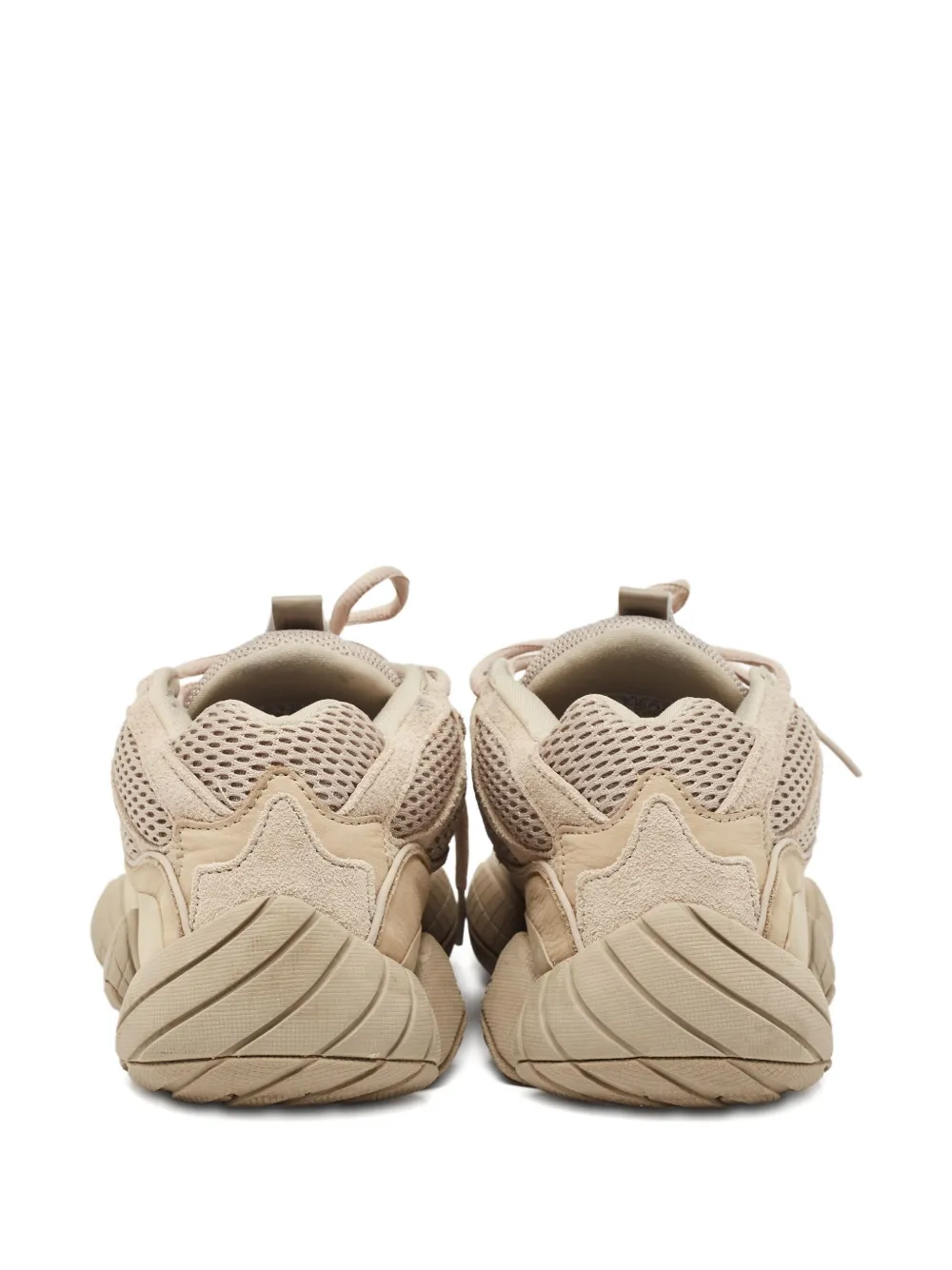 Pre-owned Adidas Originals 500 Suede Mesh Sneakers In Neutral