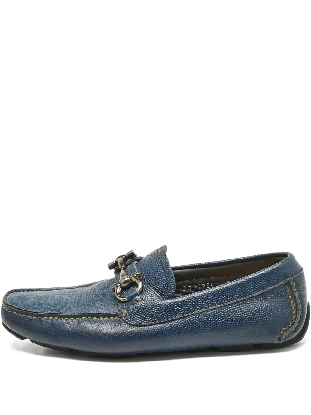 Ferragamo Pre-Owned mocasines con hebilla Gancini | azul | Image 1