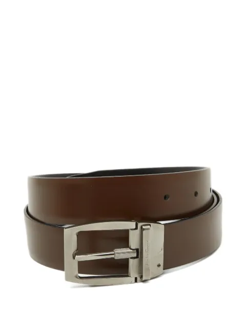 Ferragamo Pre-Owned reversible leather belt