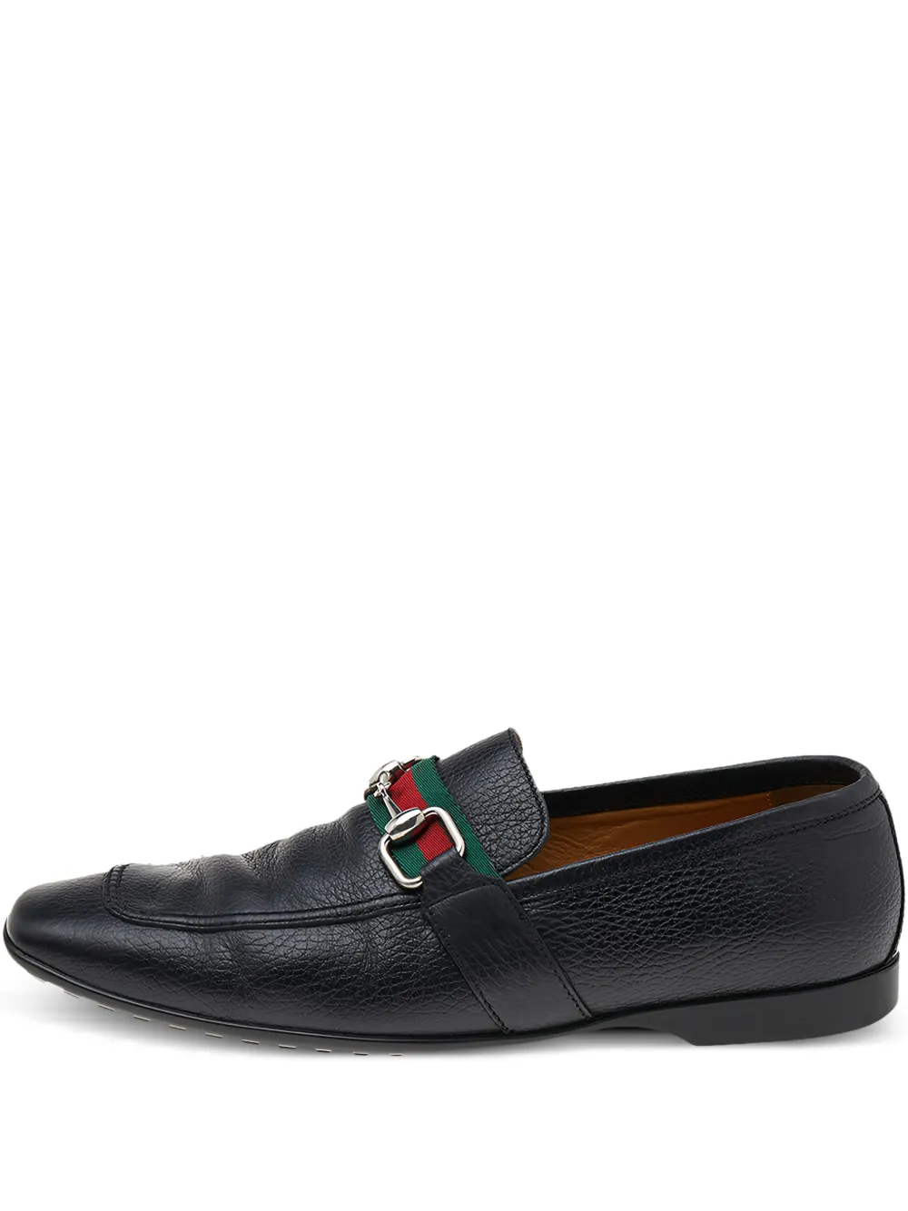 Gucci Pre-Owned leather loafers | Black | Image 1