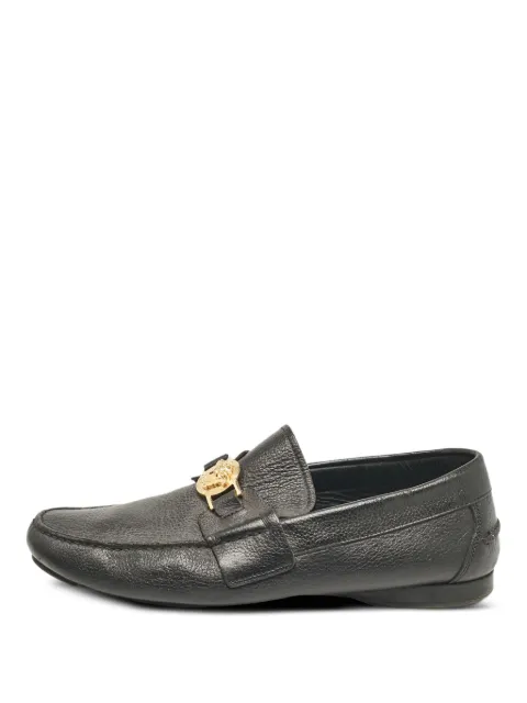 Versace Pre-Owned mocasines con placa medusa