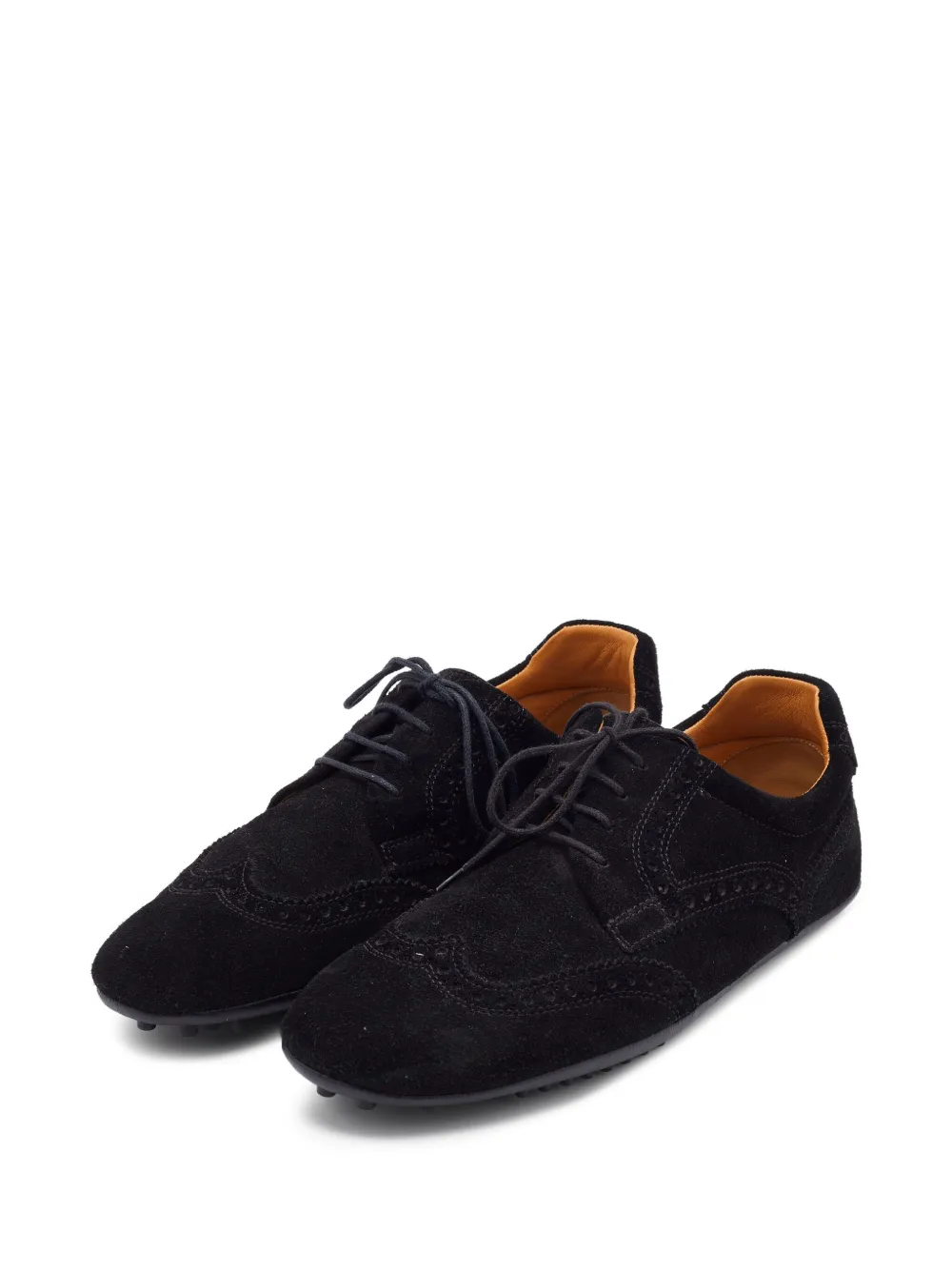 Gucci Pre-Owned derbies en daim | Image 2