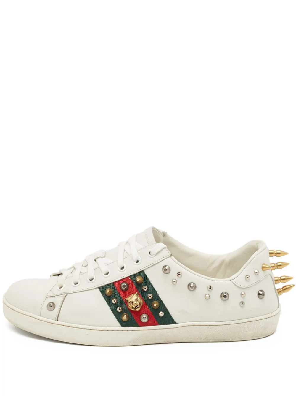 Gucci Pre-Owned tenis con apliques | blanco | Image 1