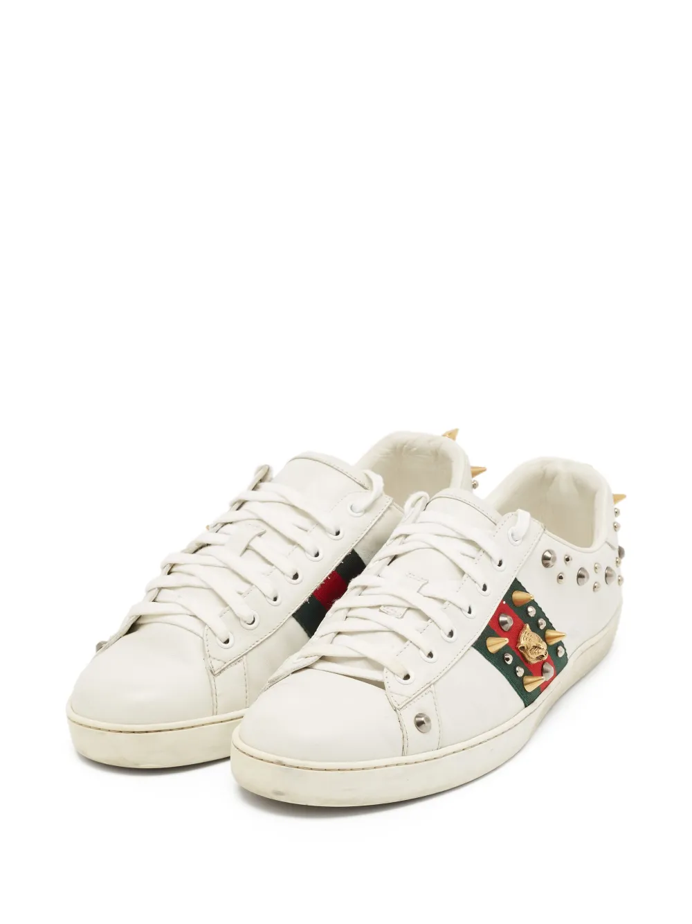 Gucci Pre-Owned tenis con apliques | Image 2