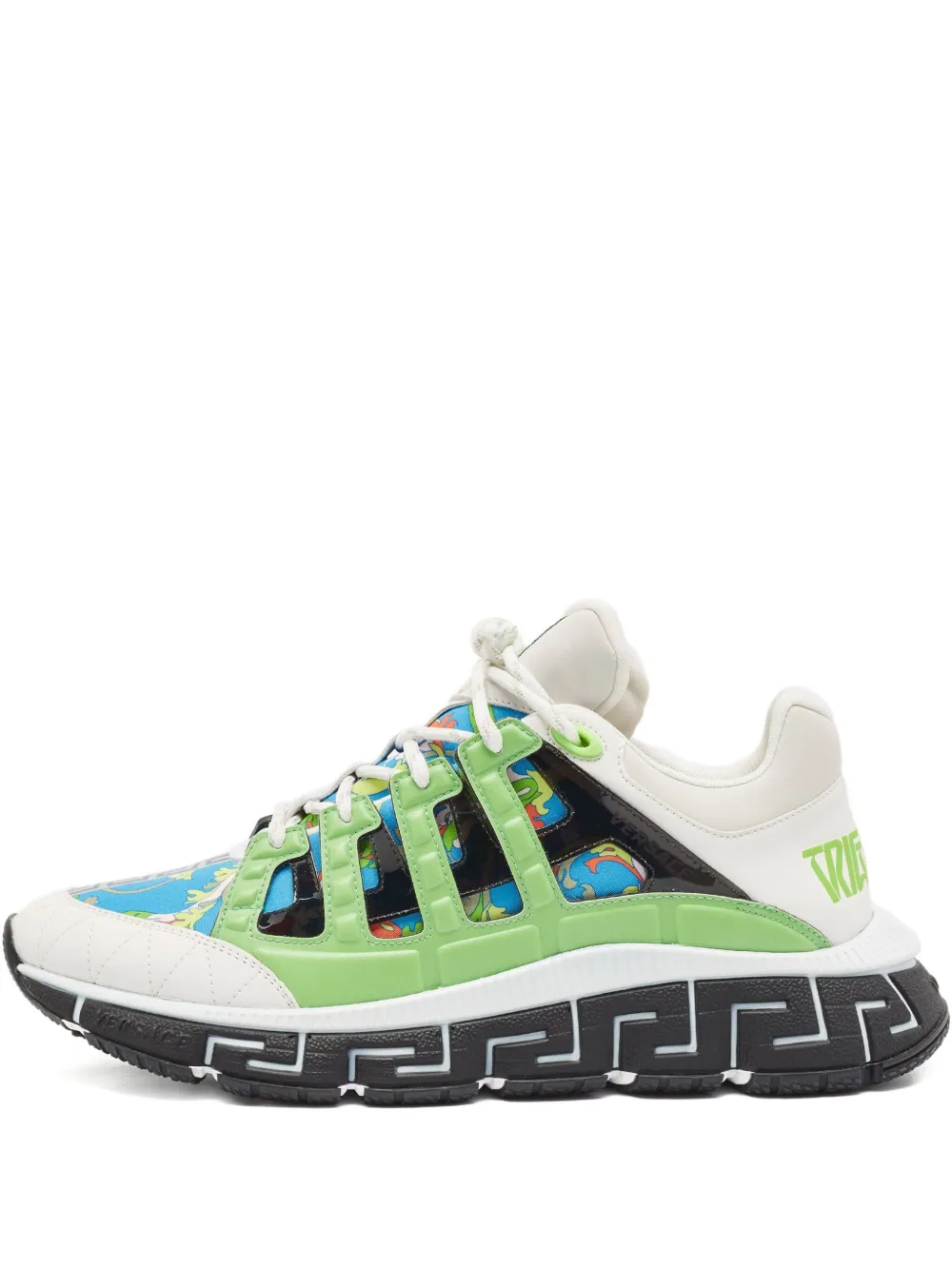 Versace Pre-Owned panelled sneakers | White | Image 1