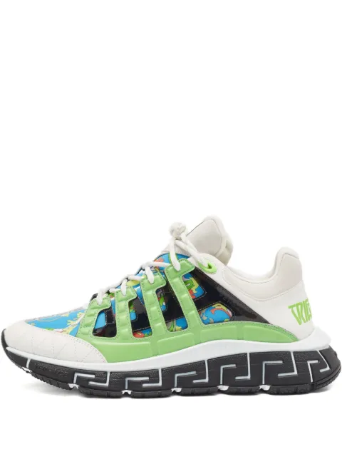 Versace Pre-Owned panelled sneakers