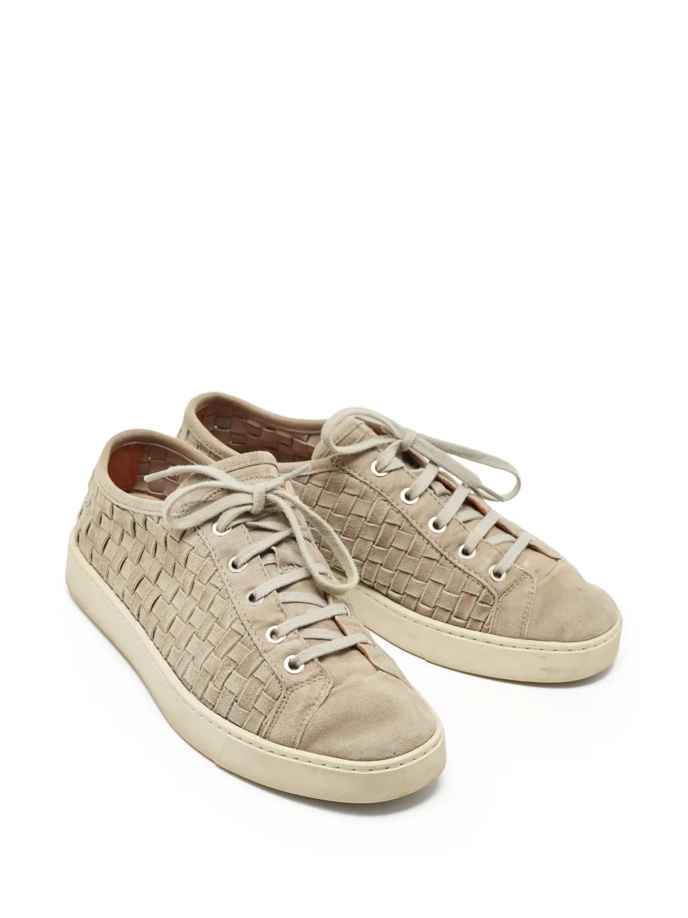 Santoni baskets pre-owned à lacets | Image 2