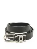 CHANEL Pre-Owned interlocking CC logo belt - Black