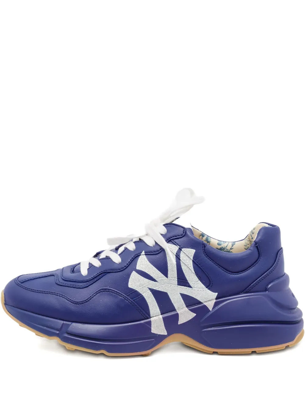 Gucci Pre-Owned x NBA 2024 Rhyton sneakers | Blue | Image 1
