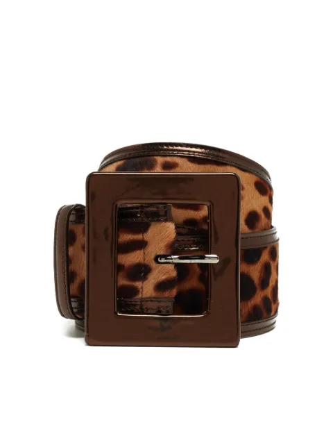 Dolce & Gabbana Pre-Owned leopard-print belt