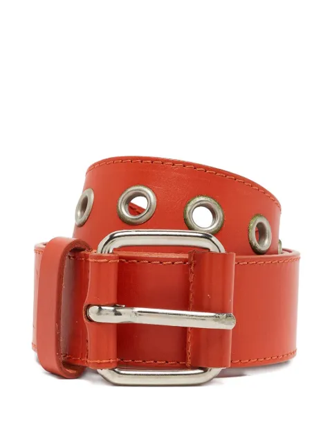 Dolce & Gabbana Pre-Owned eyelets leather belt