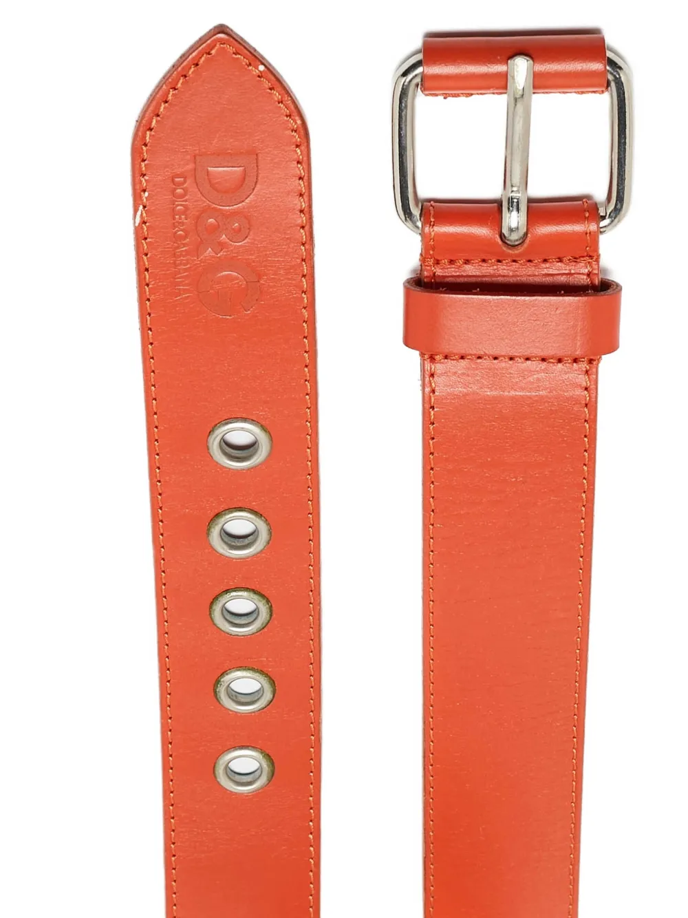 Dolce & Gabbana Pre-Owned eyelets leather belt | Pre-Owned | Image 2