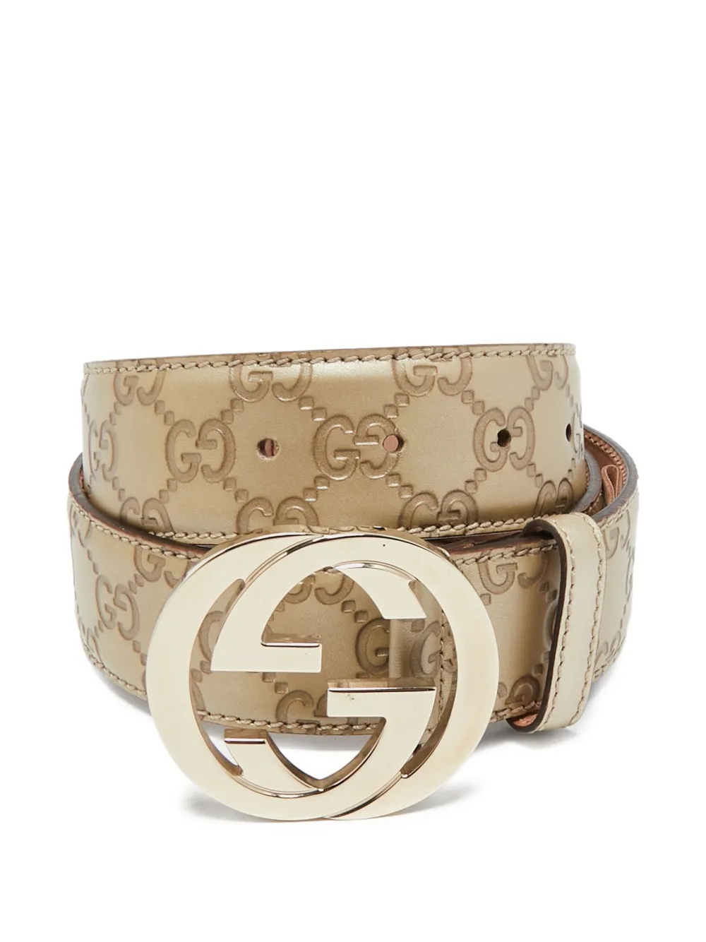 Pre-owned Gucci Interlocking G Belt
