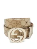 Gucci Pre-Owned Interlocking G belt - Gold