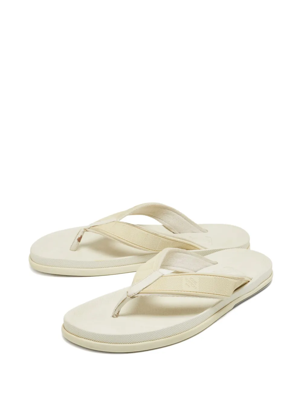Louis Vuitton Pre-Owned Damier leather sandals | Image 2