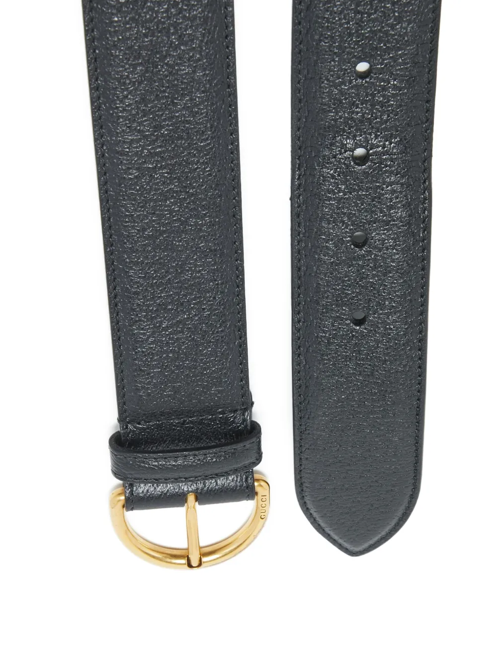 Gucci Pre-Owned textured leather belt | Image 2