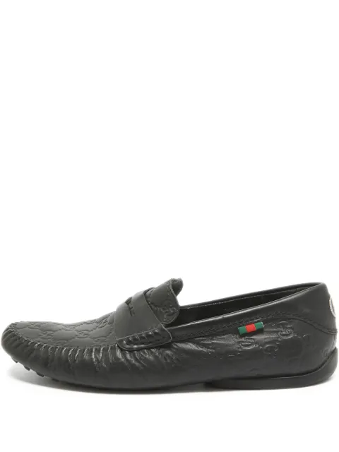 Gucci Pre-Owned Double G loafers 