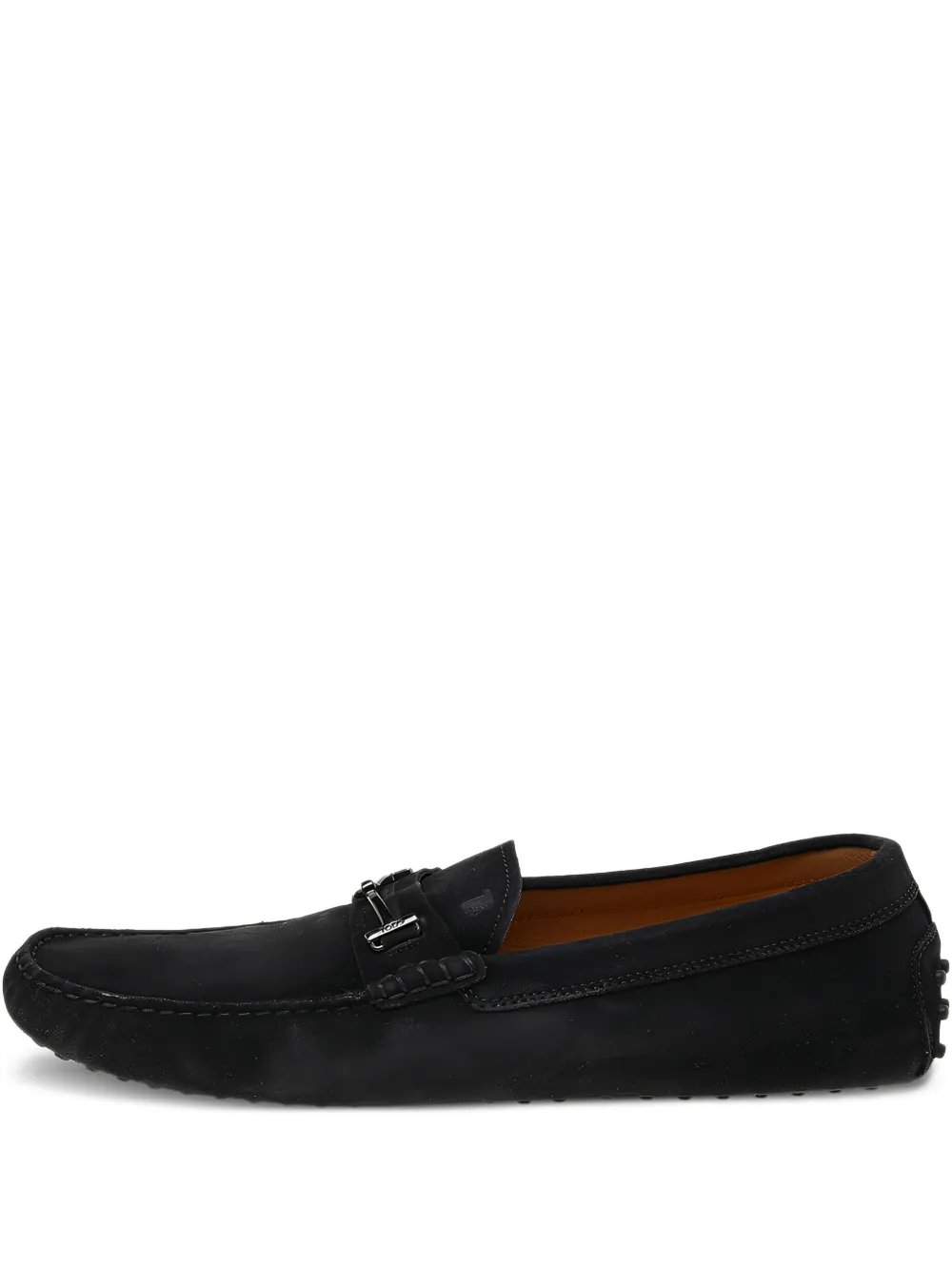 Tod's Vintage mocassins en daim pre-owned | noir | Image 1