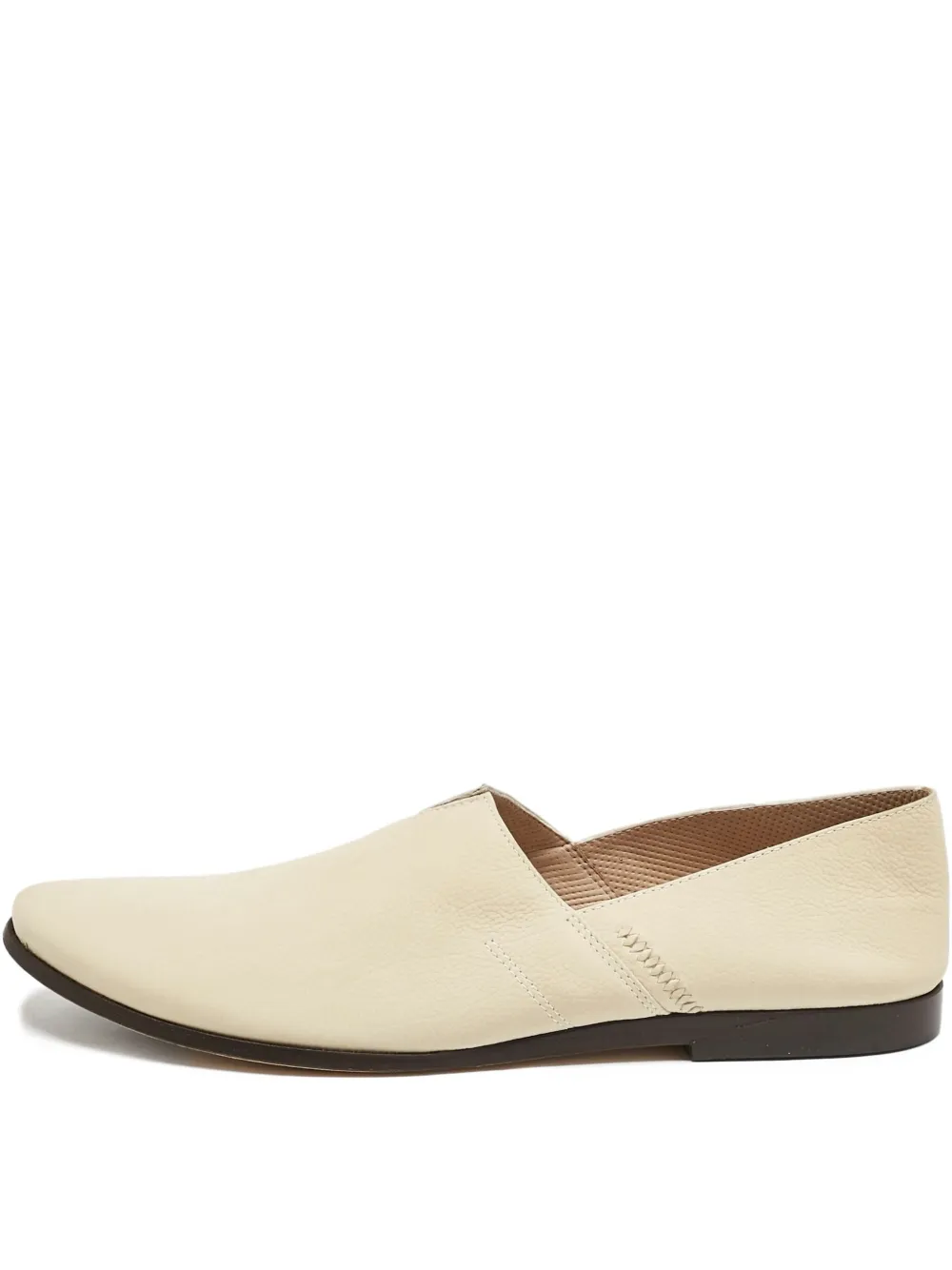 leather loafers