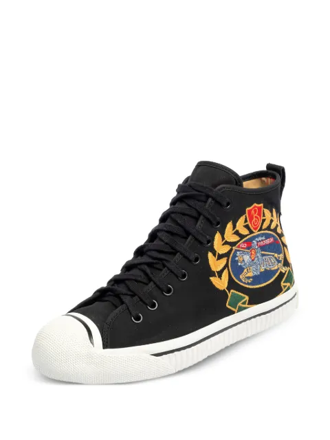 Burberry Pre-Owned Kingly Big C high top sneakers
