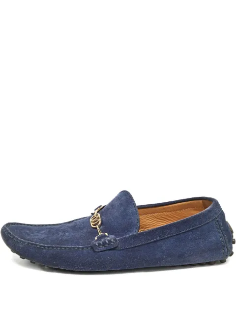 Louis Vuitton Pre-Owned 2024 suede loafers