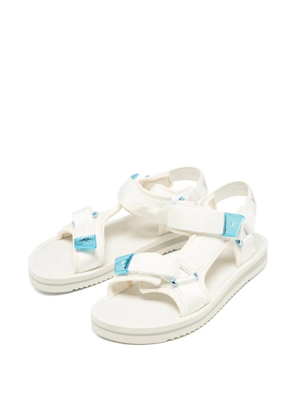 Louis Vuitton Pre-Owned sandaler med logoplade | Image 2