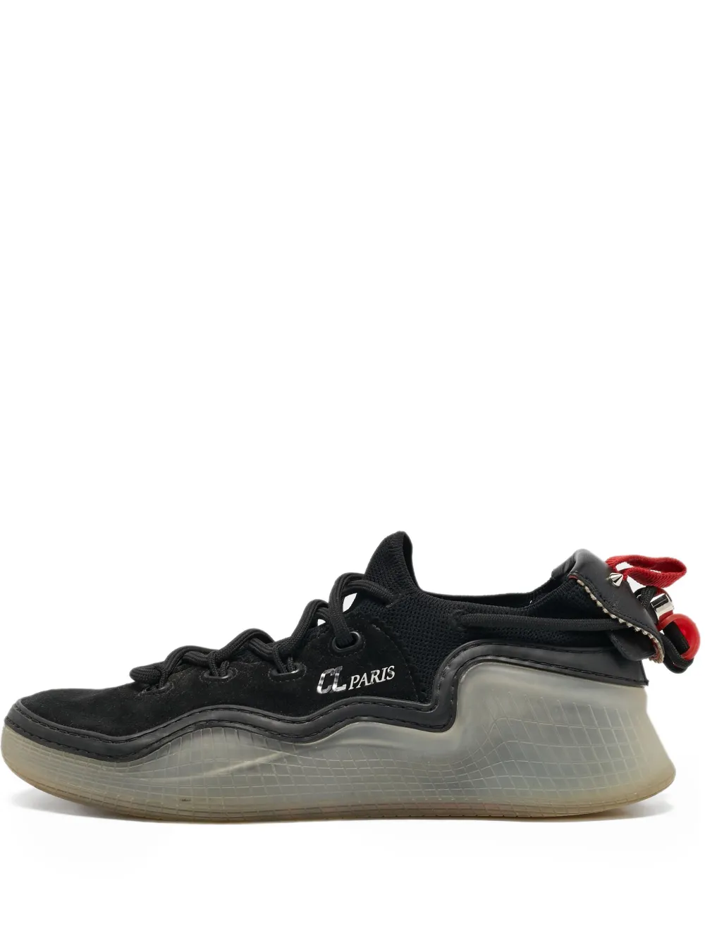 Christian Louboutin Pre-Owned Arpoador suede sneakers | Black | Image 1