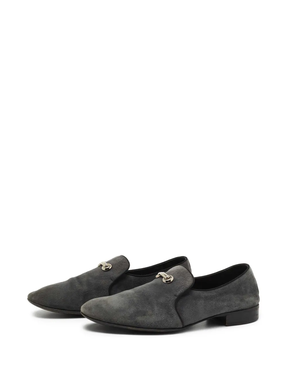 Giuseppe Zanotti pre-owned suede slip-on loafers | Image 2