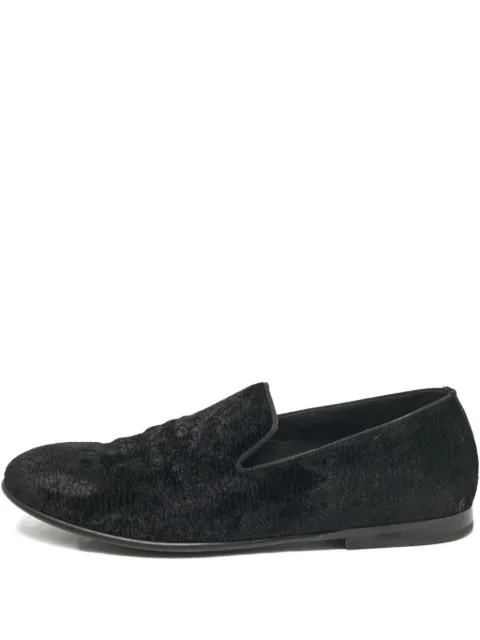 Dolce & Gabbana Pre-Owned velvet loafers