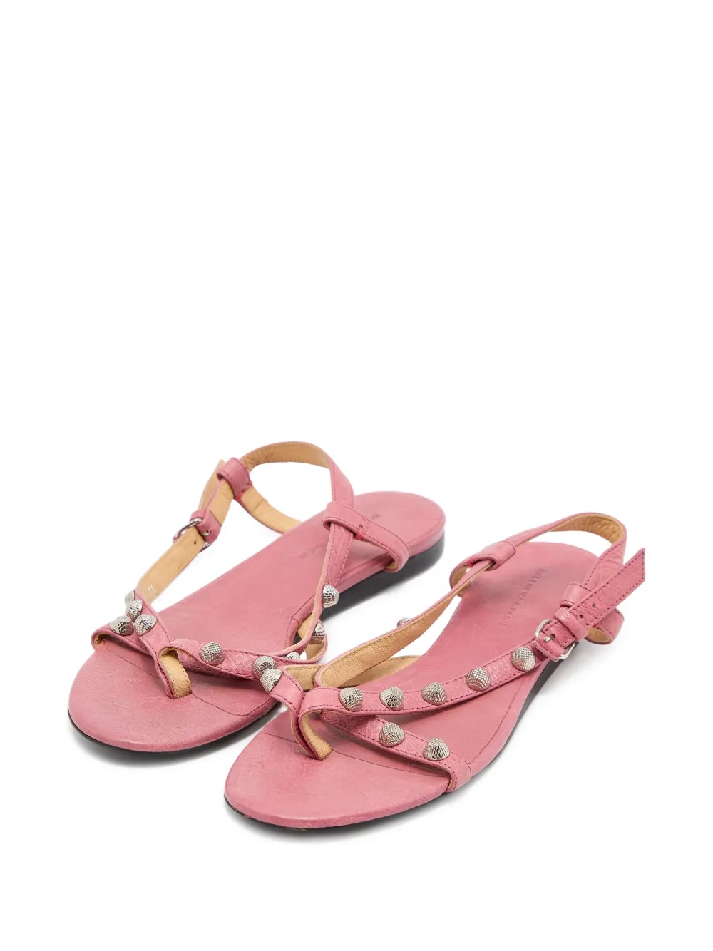Balenciaga Pre-Owned Leren sandalen - Roze