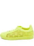Louis Vuitton Pre-Owned leather monogram sneakers - Yellow