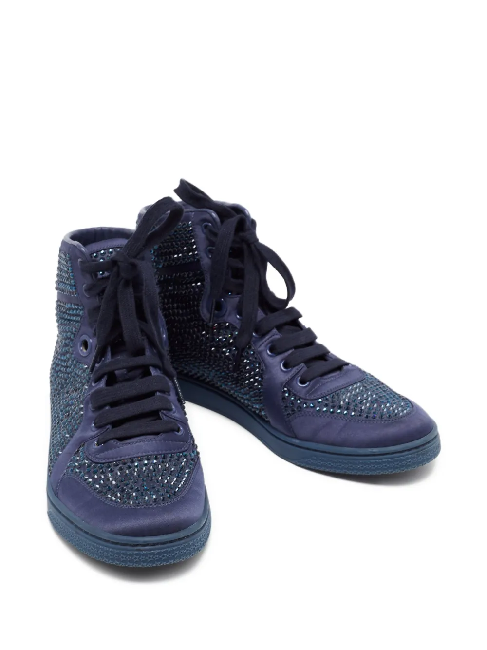 Gucci Pre-Owned crystal-embellished sneakers | Image 2