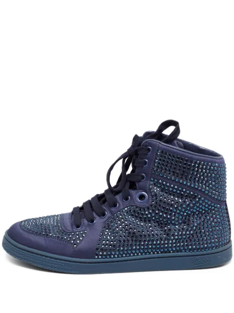 Gucci Pre-Owned tenis con detalles de cristal