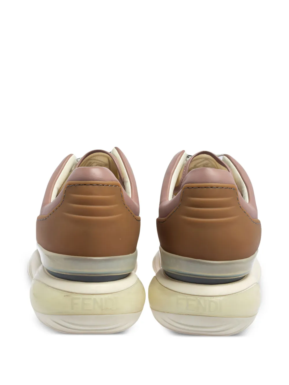 Fendi Pre-Owned leather sneakers | Image 2