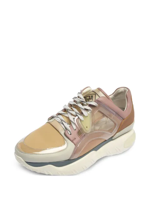 Fendi Pre-Owned leather sneakers