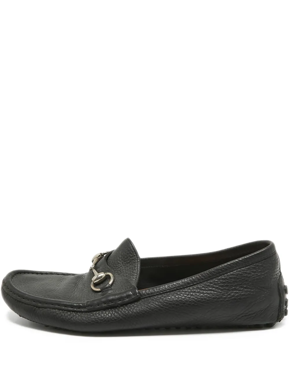 Gucci Pre-Owned leather loafers | Black | Image 1