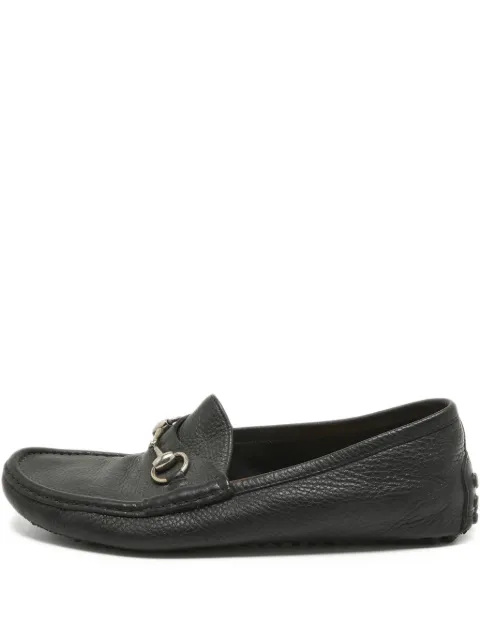 Gucci Pre-Owned leather loafers