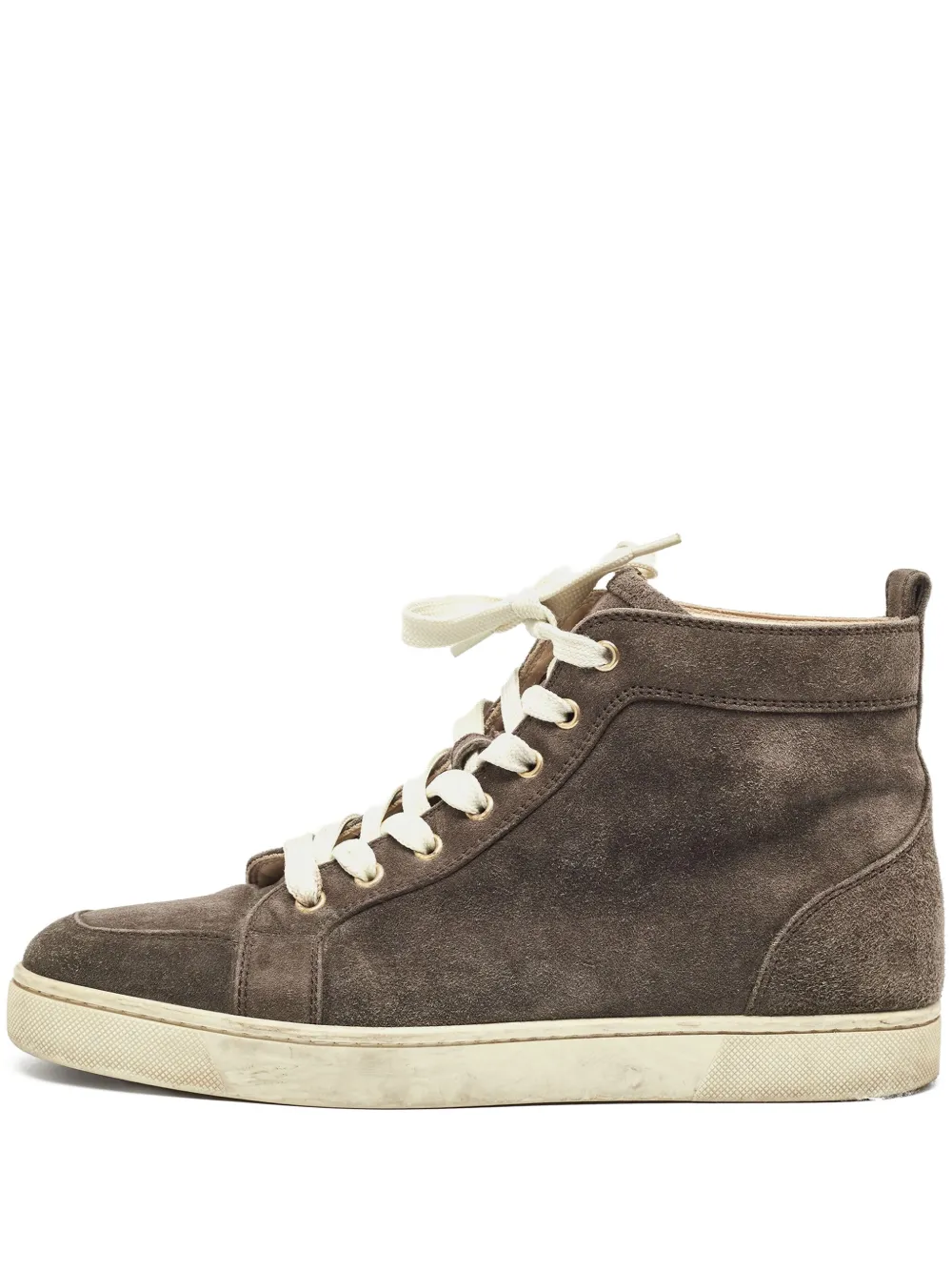 Christian Louboutin Pre-Owned tenis con agujetas | marrón | Image 1