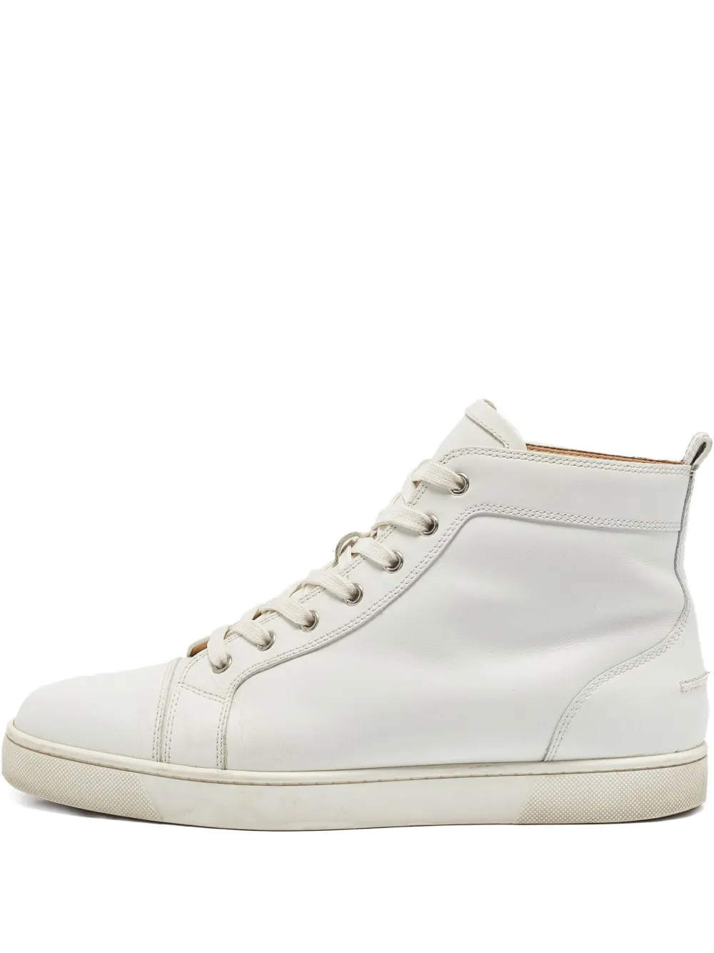 Christian Louboutin Pre-Owned Louis high-top sneakers | White | Image 1