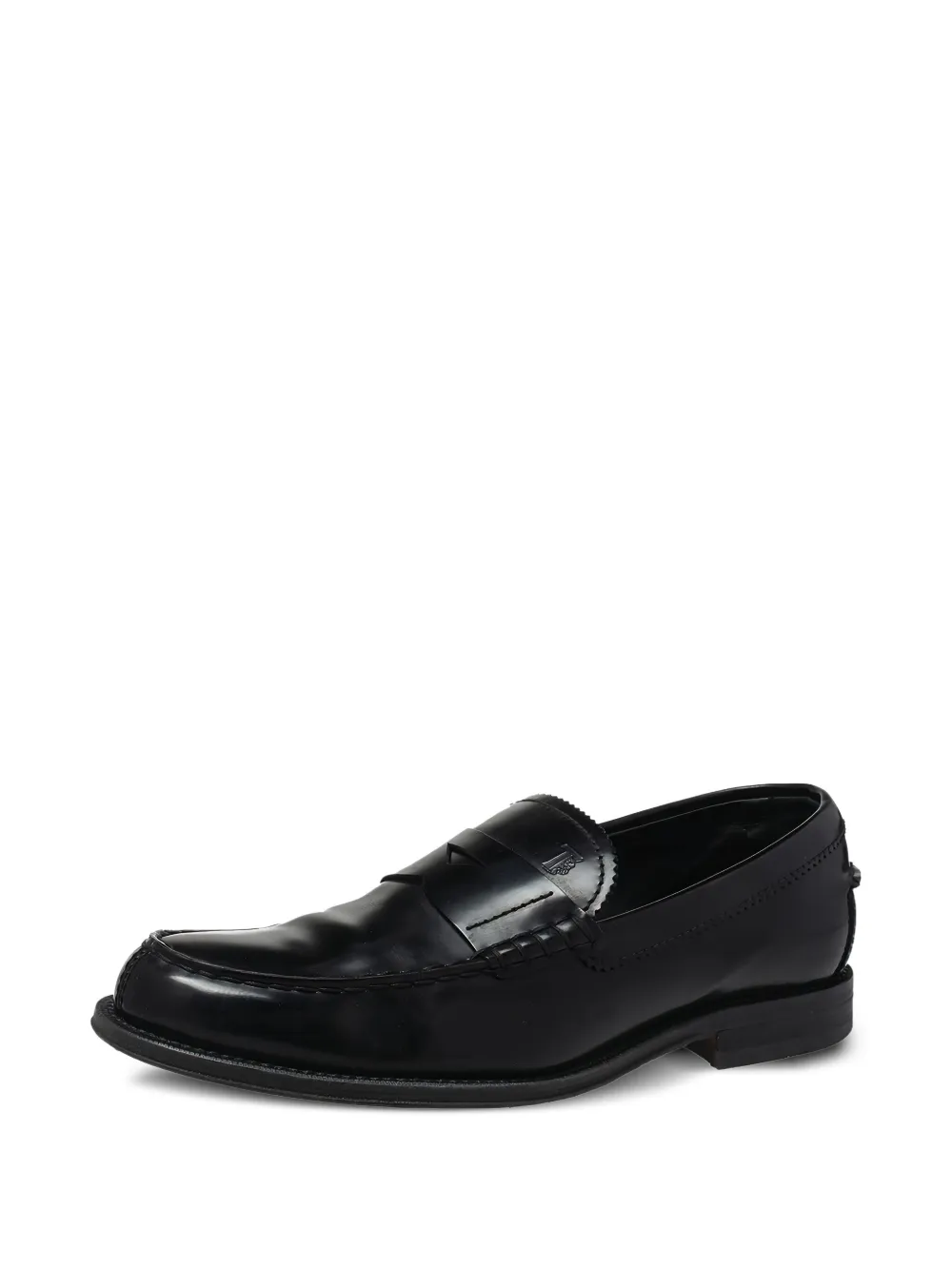 Tod's Vintage pre-owned leather penny-slot loafers | Image 2