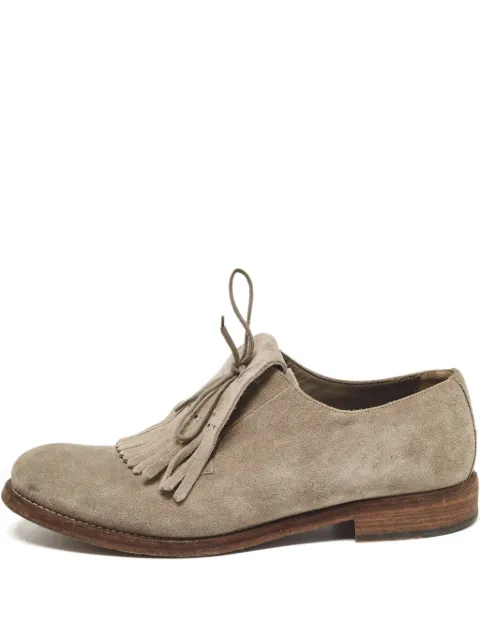 Burberry Pre-Owned Ampney suede derby shoes