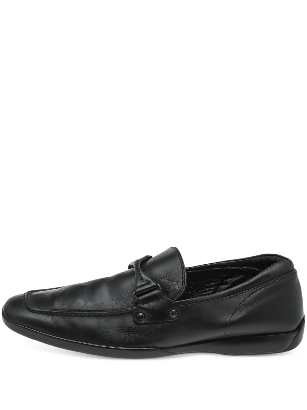 Tod's Vintage pre-owned leather loafers | Black | Image 1