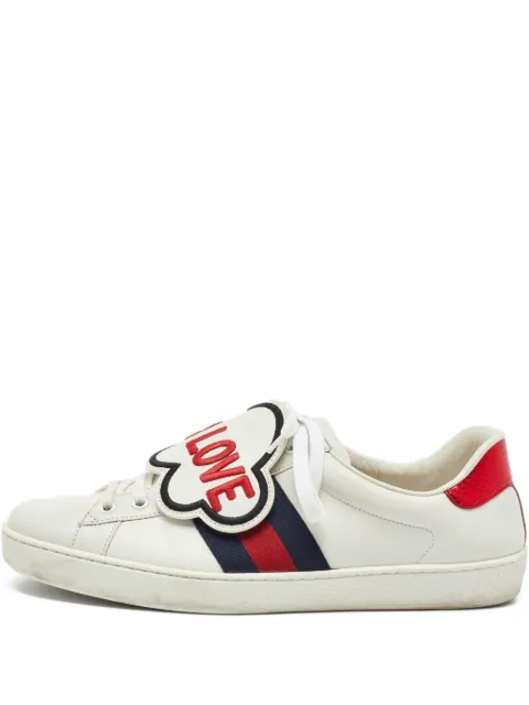 Gucci Pre-Owned tenis Blind in Love Ace