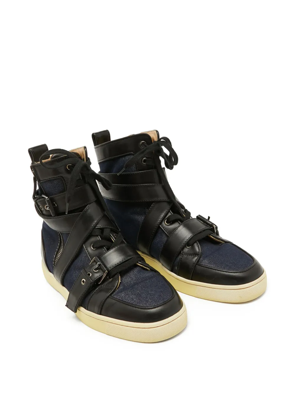 Christian Louboutin Pre-Owned panelled-design sneakers | Image 2